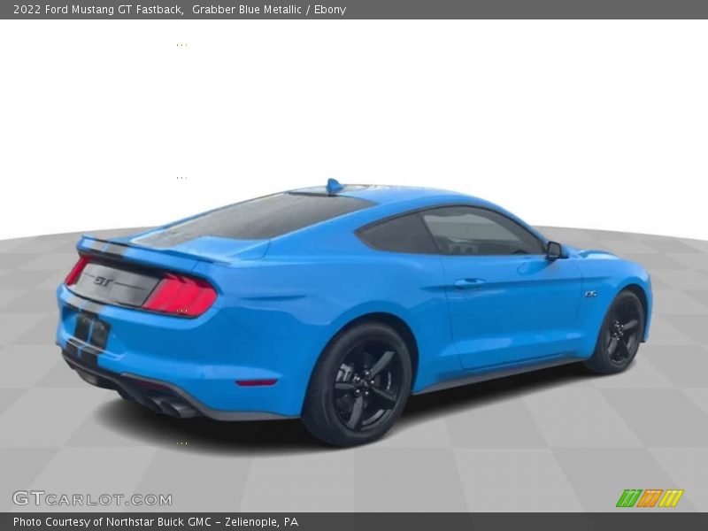 Grabber Blue Metallic / Ebony 2022 Ford Mustang GT Fastback