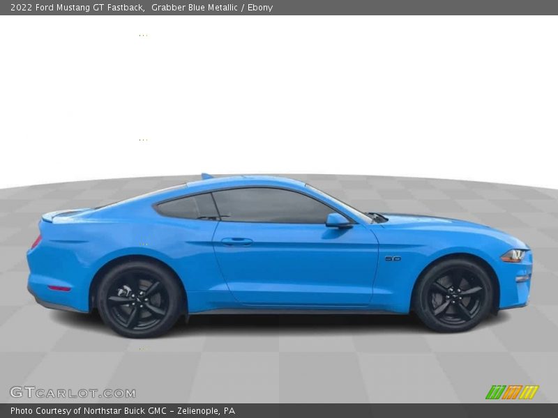 Grabber Blue Metallic / Ebony 2022 Ford Mustang GT Fastback
