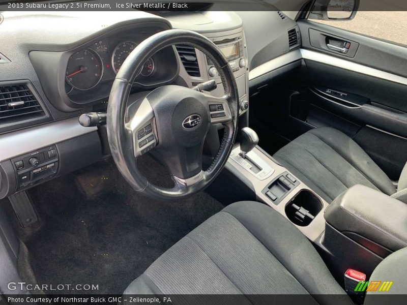 Ice Silver Metallic / Black 2013 Subaru Legacy 2.5i Premium