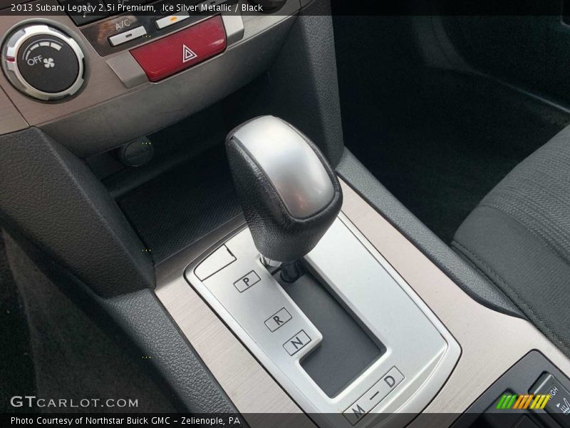 Ice Silver Metallic / Black 2013 Subaru Legacy 2.5i Premium