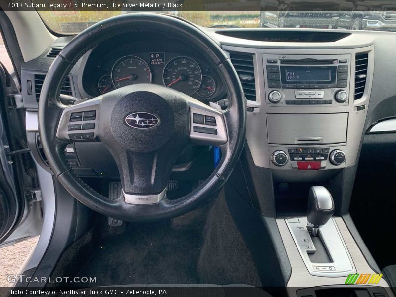 Ice Silver Metallic / Black 2013 Subaru Legacy 2.5i Premium