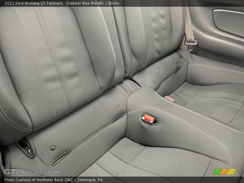 Rear Seat of 2022 Mustang GT Fastback