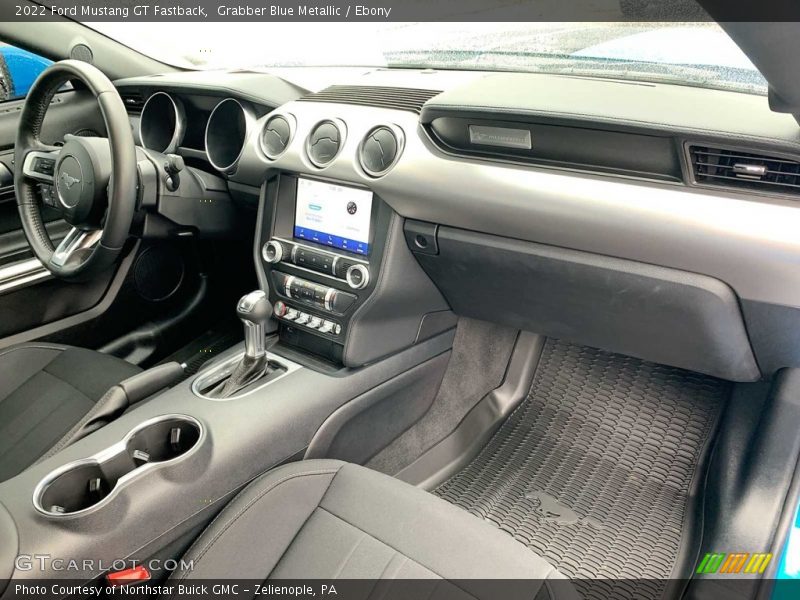Dashboard of 2022 Mustang GT Fastback