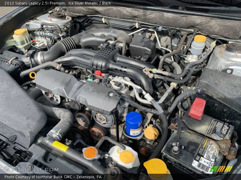 Ice Silver Metallic / Black 2013 Subaru Legacy 2.5i Premium