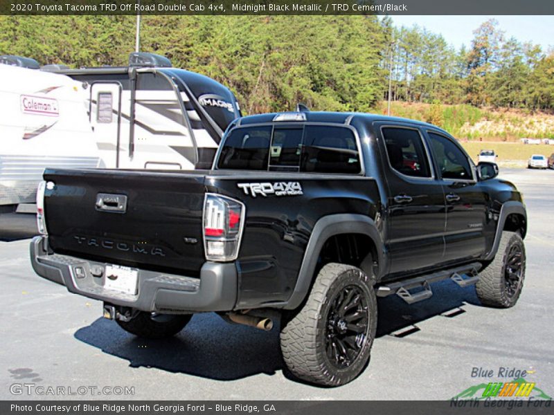 Midnight Black Metallic / TRD Cement/Black 2020 Toyota Tacoma TRD Off Road Double Cab 4x4