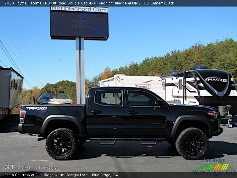 Midnight Black Metallic / TRD Cement/Black 2020 Toyota Tacoma TRD Off Road Double Cab 4x4