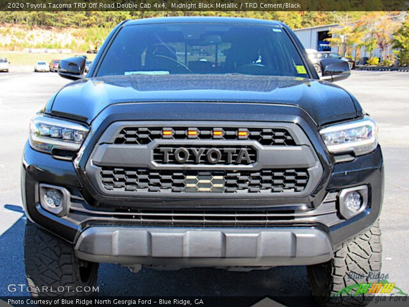 Midnight Black Metallic / TRD Cement/Black 2020 Toyota Tacoma TRD Off Road Double Cab 4x4