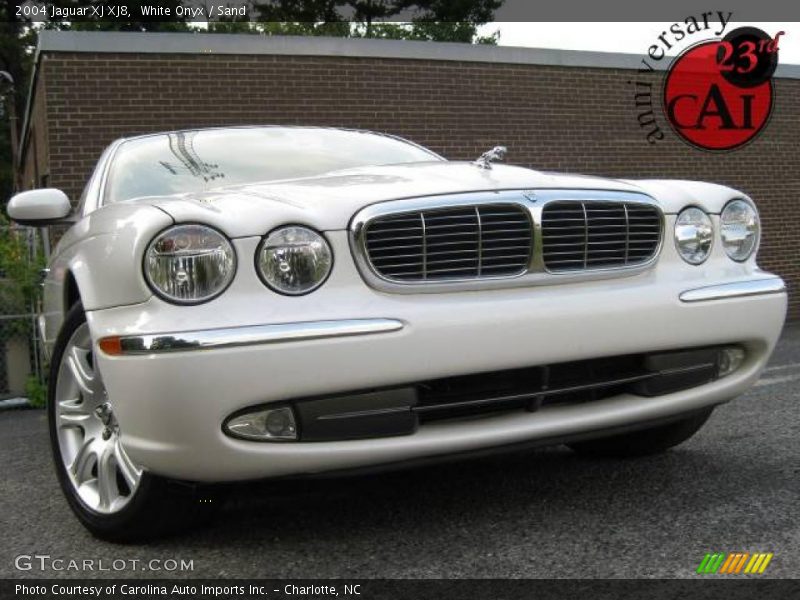 White Onyx / Sand 2004 Jaguar XJ XJ8