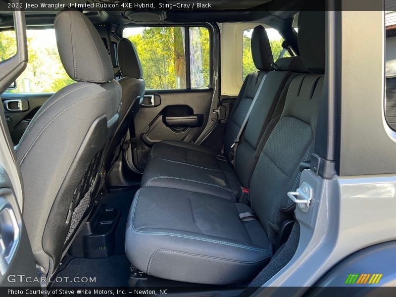 Rear Seat of 2022 Wrangler Unlimited Rubicon 4XE Hybrid