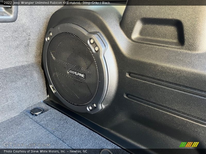 Audio System of 2022 Wrangler Unlimited Rubicon 4XE Hybrid