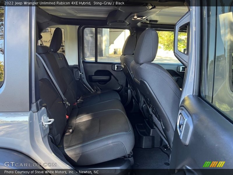Rear Seat of 2022 Wrangler Unlimited Rubicon 4XE Hybrid
