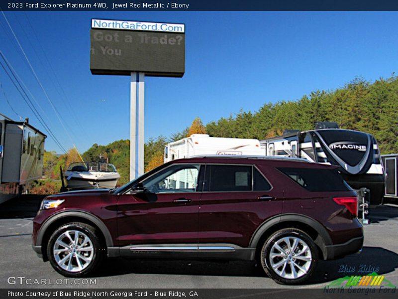  2023 Explorer Platinum 4WD Jewel Red Metallic