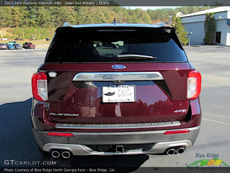  2023 Explorer Platinum 4WD Jewel Red Metallic