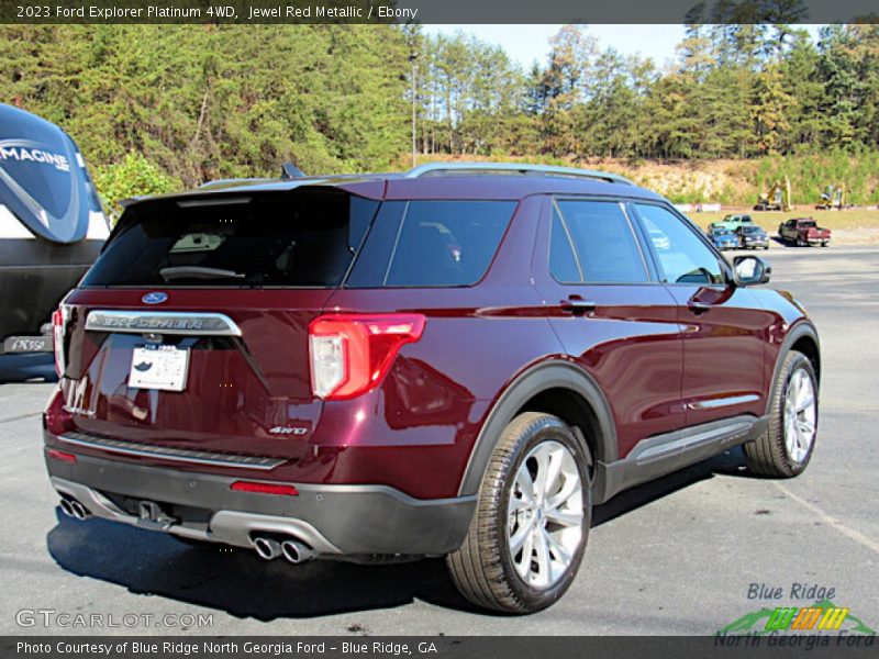  2023 Explorer Platinum 4WD Jewel Red Metallic
