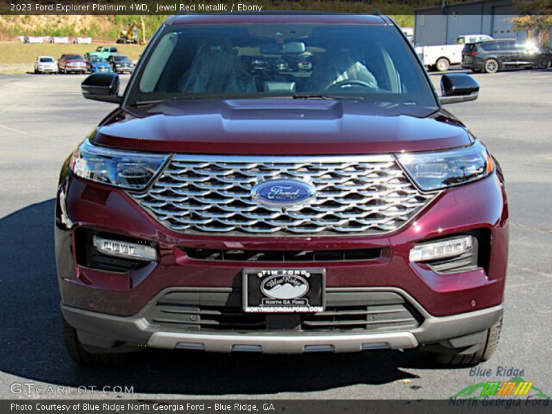  2023 Explorer Platinum 4WD Jewel Red Metallic