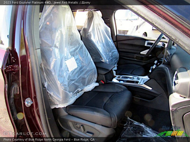 Jewel Red Metallic / Ebony 2023 Ford Explorer Platinum 4WD