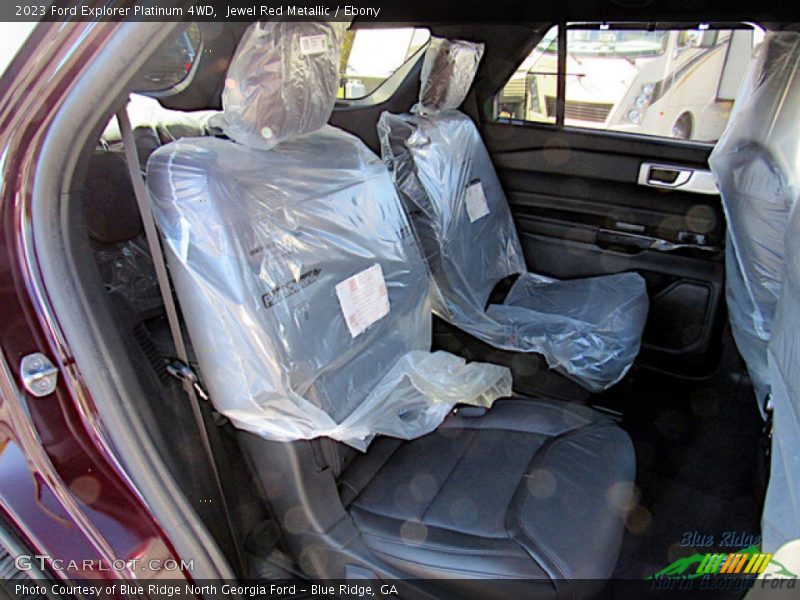 Jewel Red Metallic / Ebony 2023 Ford Explorer Platinum 4WD