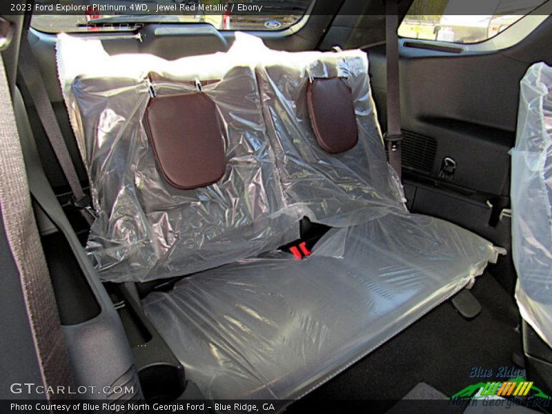 Jewel Red Metallic / Ebony 2023 Ford Explorer Platinum 4WD