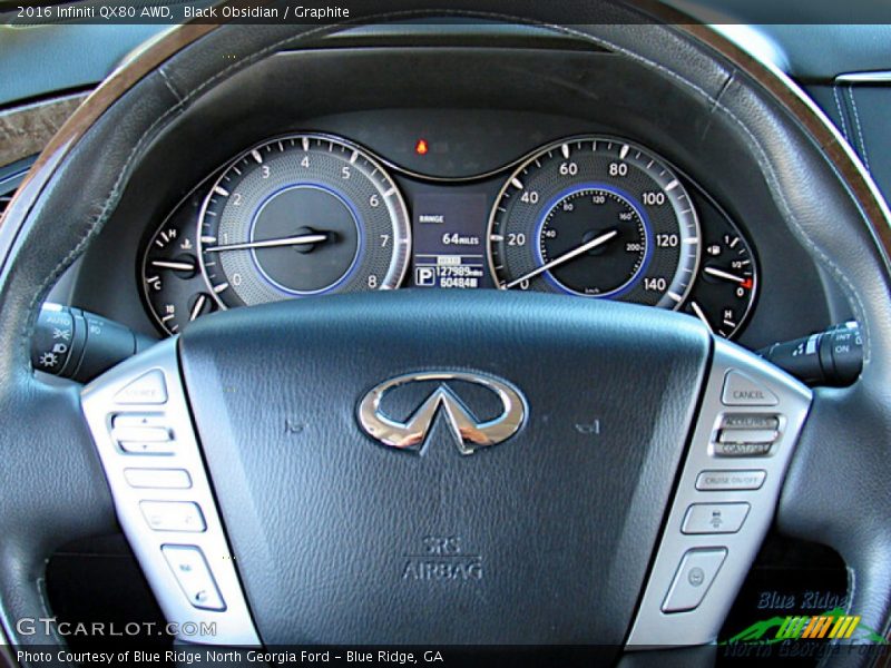  2016 QX80 AWD Steering Wheel
