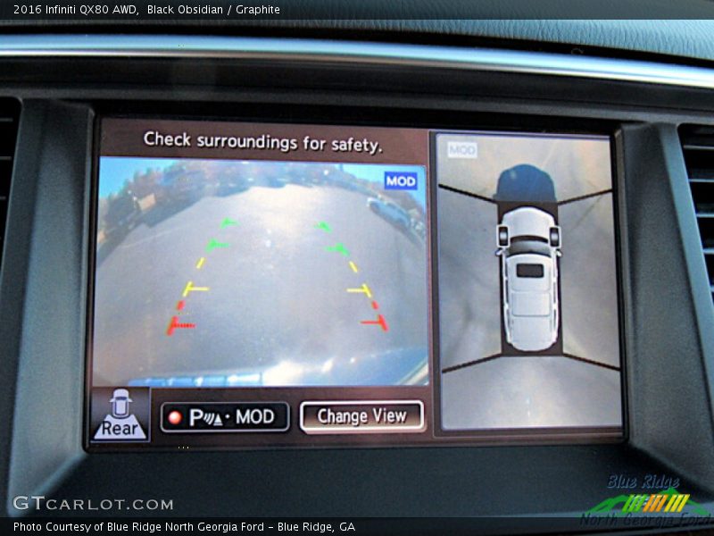 Black Obsidian / Graphite 2016 Infiniti QX80 AWD
