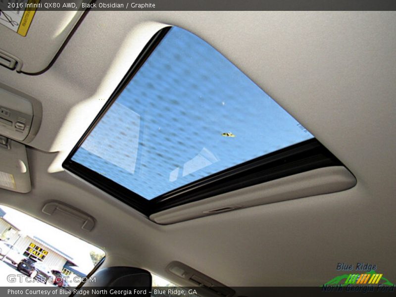 Black Obsidian / Graphite 2016 Infiniti QX80 AWD
