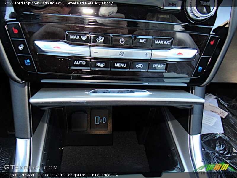 Jewel Red Metallic / Ebony 2023 Ford Explorer Platinum 4WD