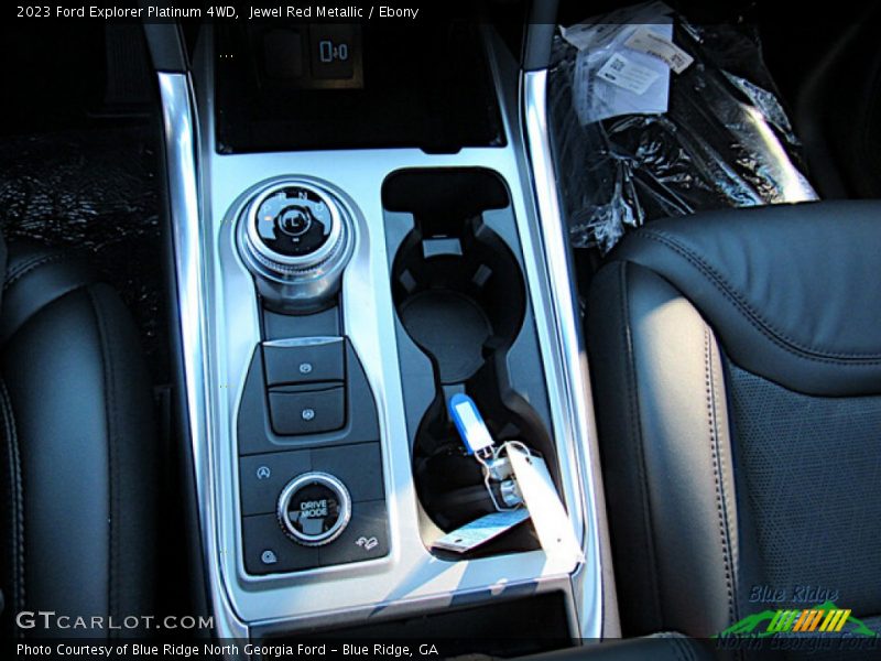 Jewel Red Metallic / Ebony 2023 Ford Explorer Platinum 4WD
