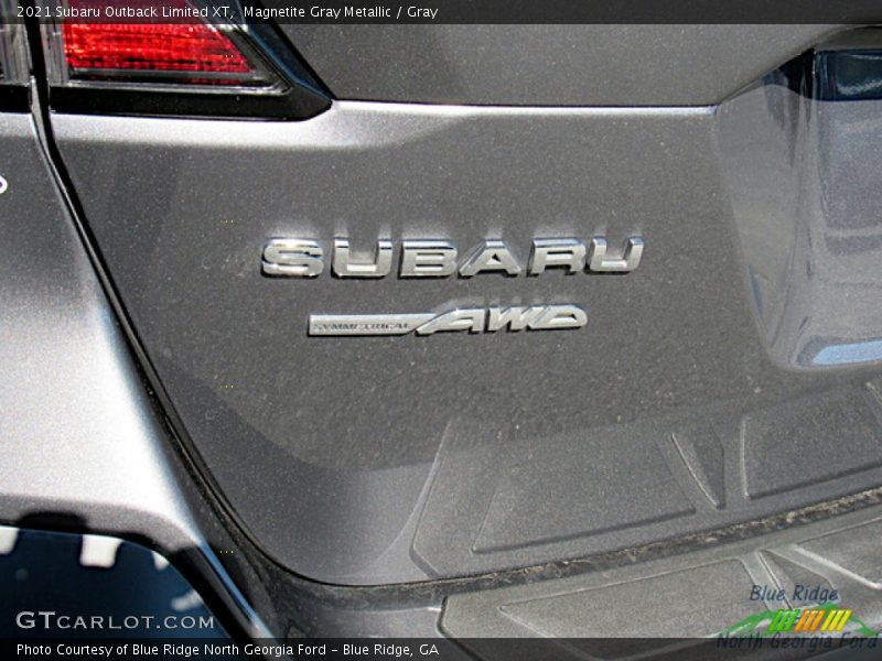 Magnetite Gray Metallic / Gray 2021 Subaru Outback Limited XT