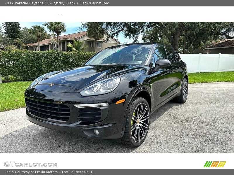  2017 Cayenne S E-Hybrid Black