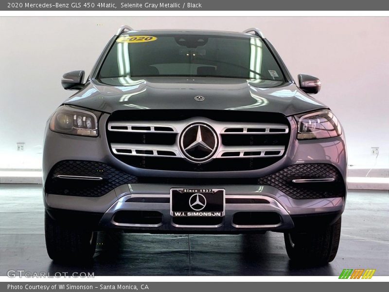 Selenite Gray Metallic / Black 2020 Mercedes-Benz GLS 450 4Matic