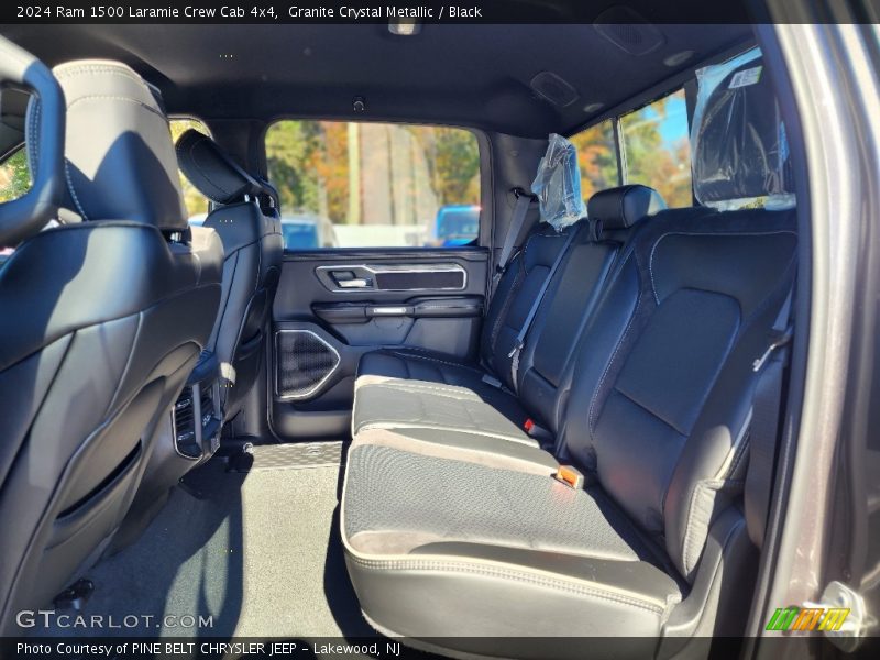 Granite Crystal Metallic / Black 2024 Ram 1500 Laramie Crew Cab 4x4