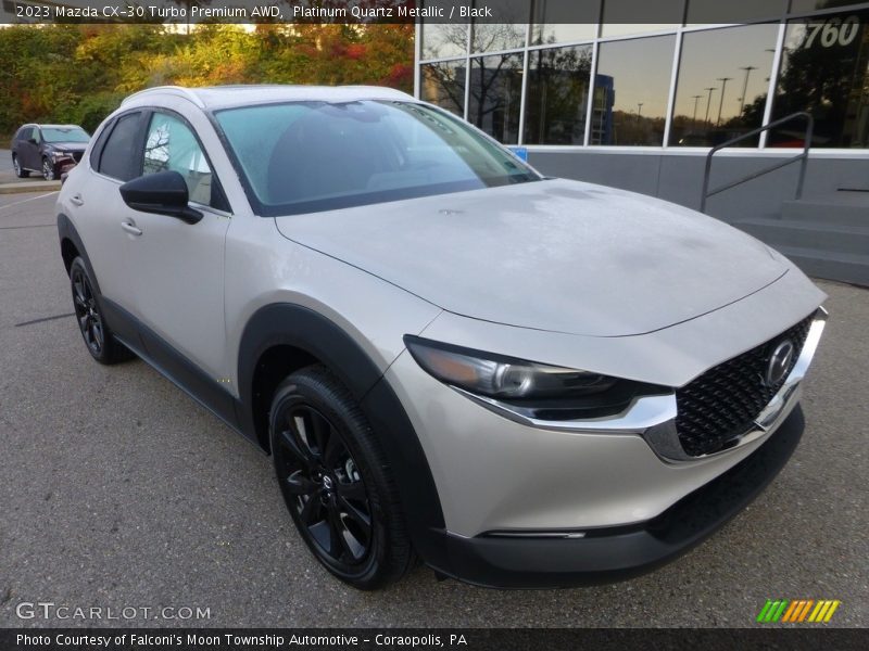 Front 3/4 View of 2023 CX-30 Turbo Premium AWD