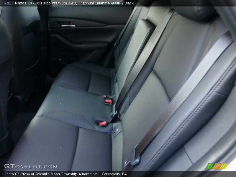 Platinum Quartz Metallic / Black 2023 Mazda CX-30 Turbo Premium AWD