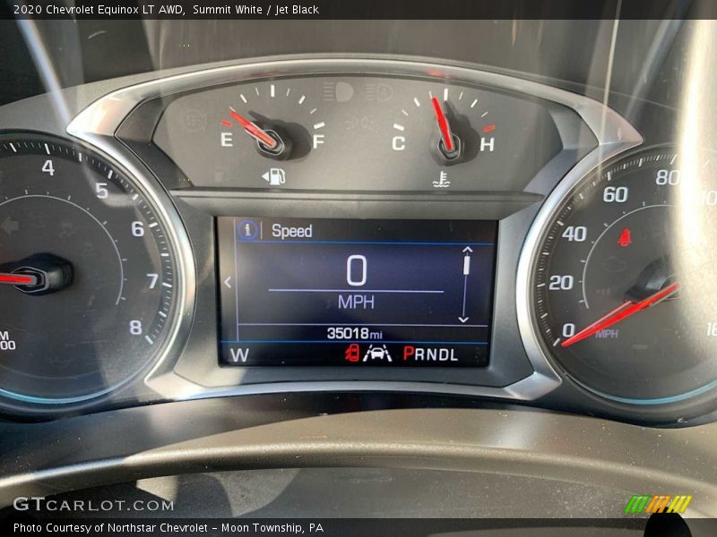 Summit White / Jet Black 2020 Chevrolet Equinox LT AWD