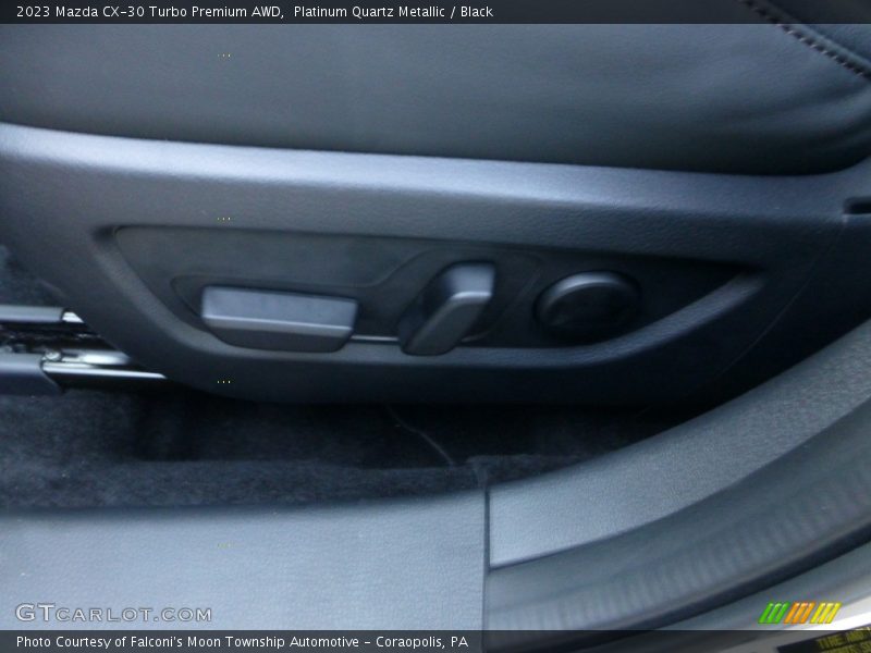 Platinum Quartz Metallic / Black 2023 Mazda CX-30 Turbo Premium AWD