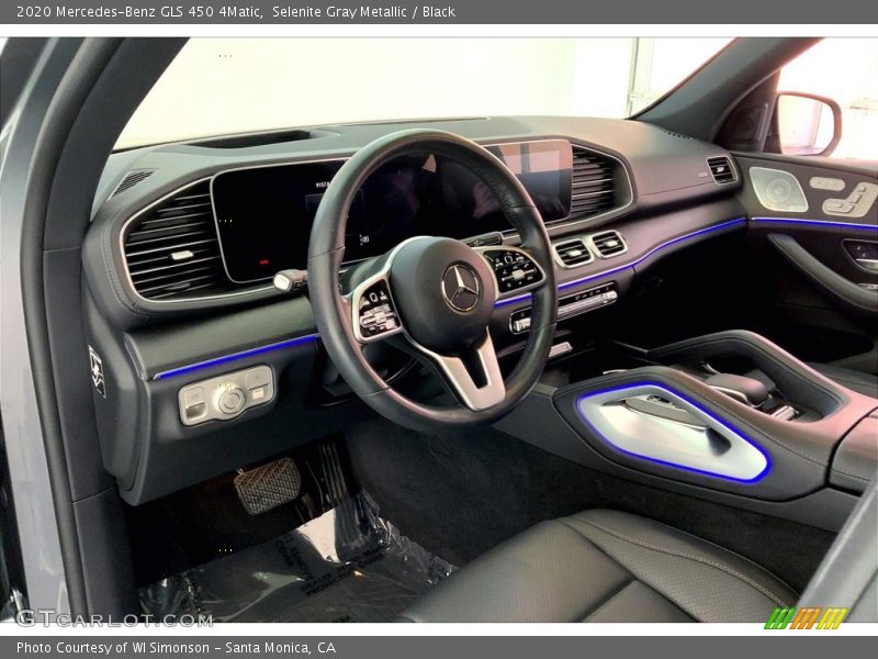 Selenite Gray Metallic / Black 2020 Mercedes-Benz GLS 450 4Matic