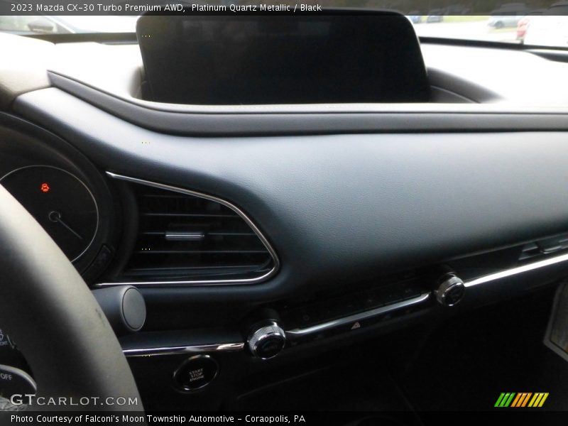 Platinum Quartz Metallic / Black 2023 Mazda CX-30 Turbo Premium AWD
