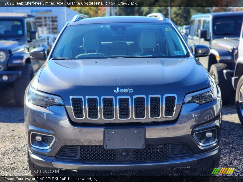 Granite Crystal Metallic / Ski Gray/Black 2021 Jeep Cherokee Limited 4x4