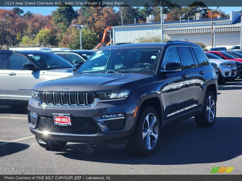 Baltic Gray Metallic / Global Black 2024 Jeep Grand Cherokee 4XE