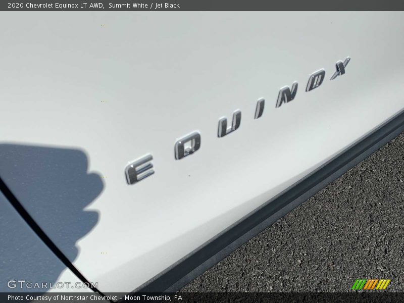 Summit White / Jet Black 2020 Chevrolet Equinox LT AWD