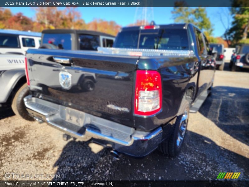 Black Forest Green Pearl / Black 2019 Ram 1500 Big Horn Crew Cab 4x4