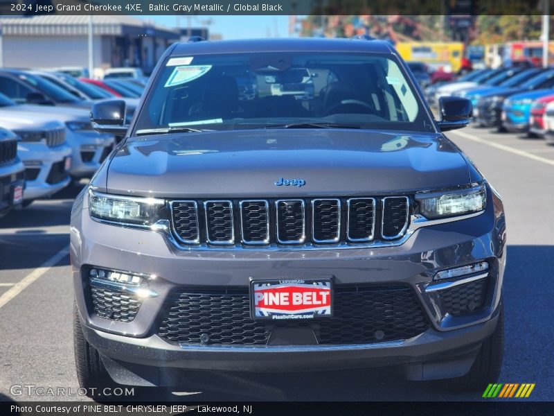 Baltic Gray Metallic / Global Black 2024 Jeep Grand Cherokee 4XE