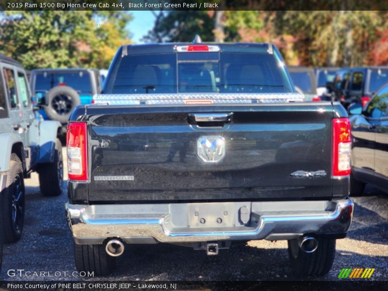 Black Forest Green Pearl / Black 2019 Ram 1500 Big Horn Crew Cab 4x4