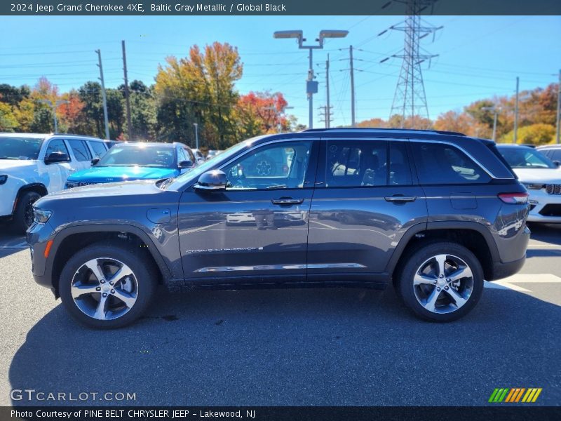 Baltic Gray Metallic / Global Black 2024 Jeep Grand Cherokee 4XE