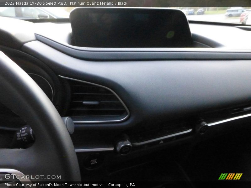Platinum Quartz Metallic / Black 2023 Mazda CX-30 S Select AWD