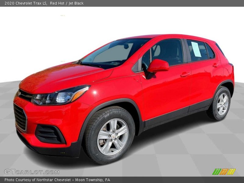 Red Hot / Jet Black 2020 Chevrolet Trax LS