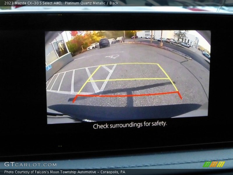 Platinum Quartz Metallic / Black 2023 Mazda CX-30 S Select AWD