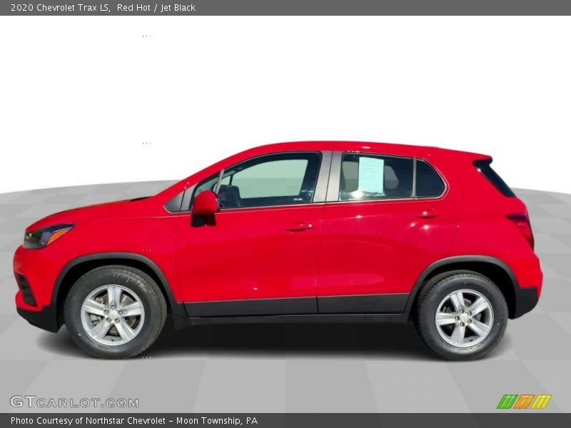 Red Hot / Jet Black 2020 Chevrolet Trax LS