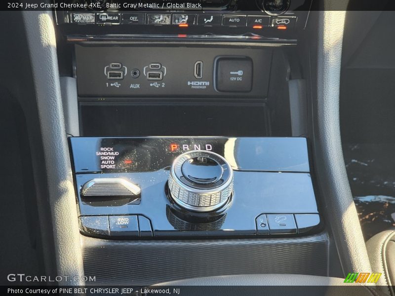 Baltic Gray Metallic / Global Black 2024 Jeep Grand Cherokee 4XE