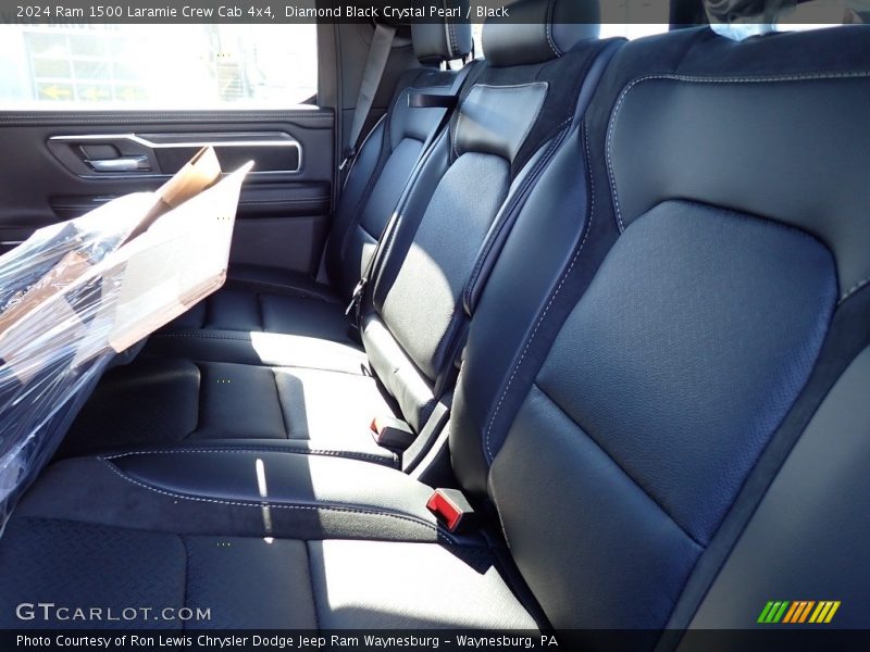 Diamond Black Crystal Pearl / Black 2024 Ram 1500 Laramie Crew Cab 4x4